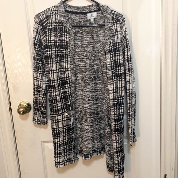 Plaid cardigan - Picture 2 of 3